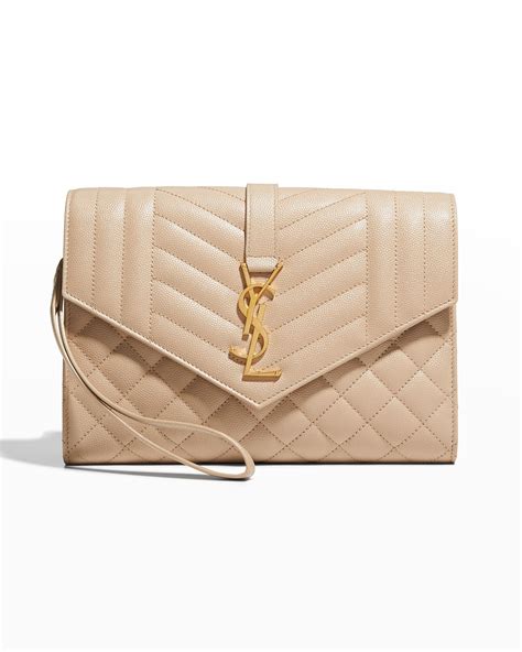 ysl patent clutch|ysl monogram quilted clutch.